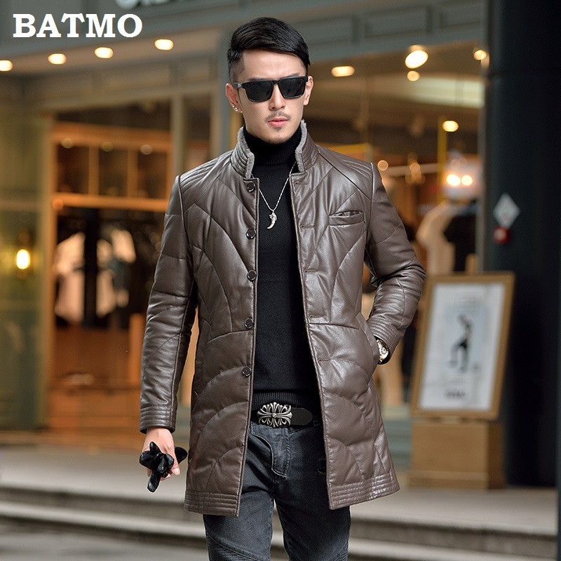 Batmo new arrival winter high quality warm 90% white duck down jackets men ,men's winter coat plus-size 201225