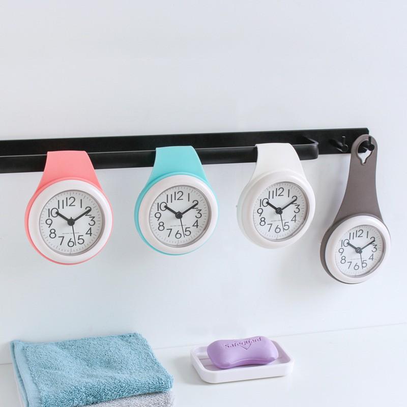 New Colorful Kitchen Bathroom Wall Clock Waterproof Silent Shower Hanging Decor Wall Clockswith Suckers Home Decoration
New Colorful Kitchen Bathroom Wall Clock Waterproof Silent Shower Hanging Decor Wall Clockswith Suckers Home Decoration