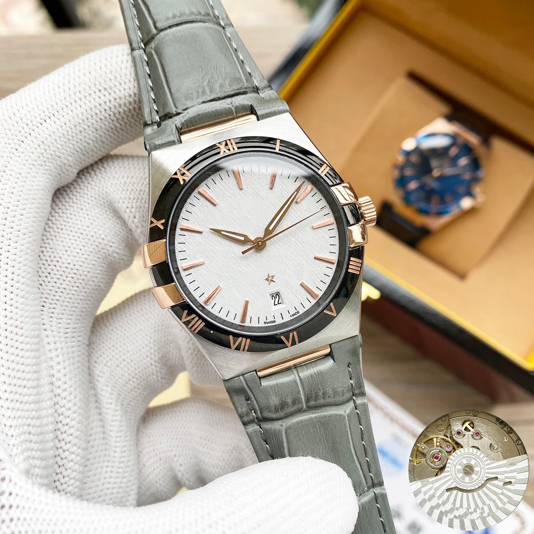 Classic mens watch Automatic Mechinal Movement Sapphire Mirror watches for Businessmen Wristwatch Leather Fashion Design-watch 40mm, Black
Classic mens watch Automatic Mechinal Movement Sapphire Mirror watches for Businessmen Wristwatch Leather Fashion Design-watch 40mm, Black