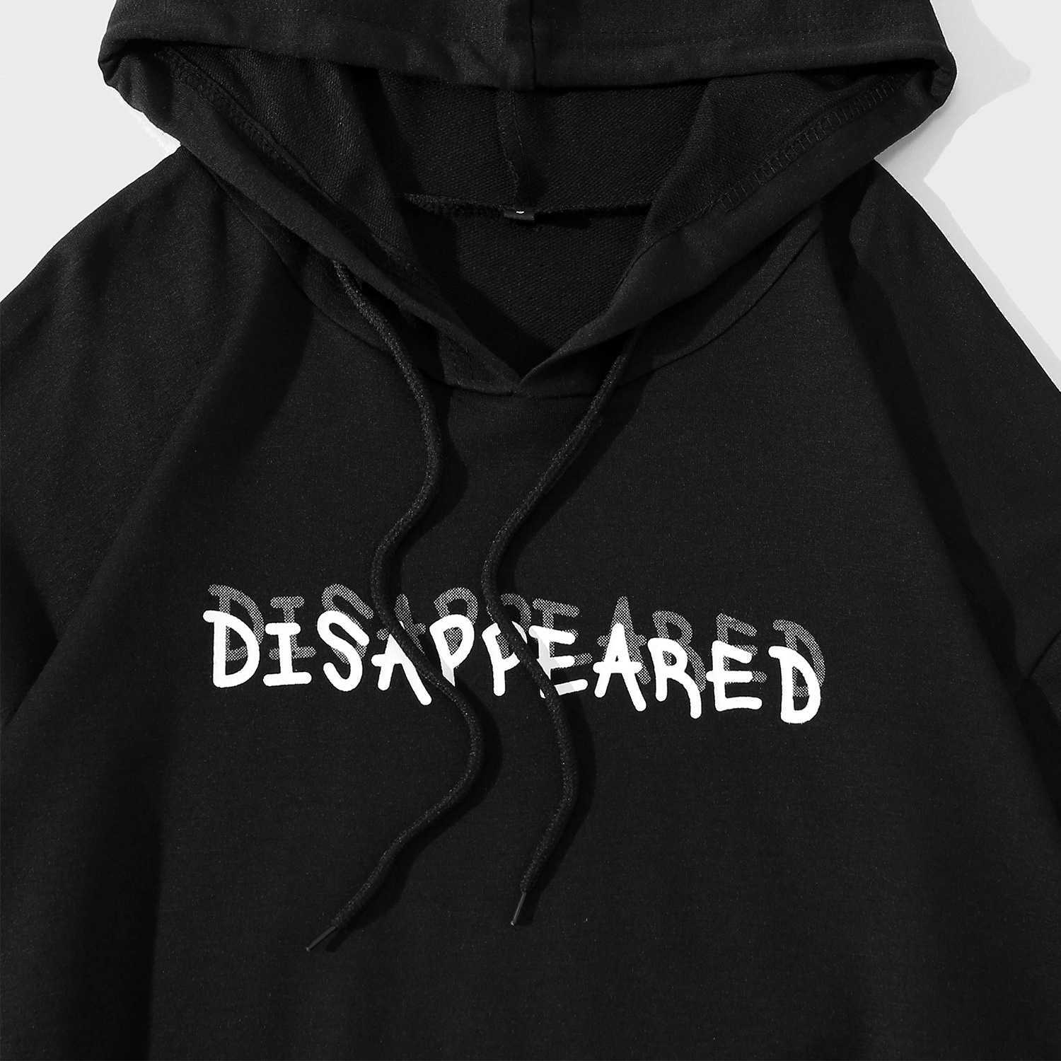 Spring Thin Casual Hoodie Men Long Sleeve Pullover Harajuku Hip Hop Sweatshirt Black Japanese Graffiti Streetwear FM1236 210527