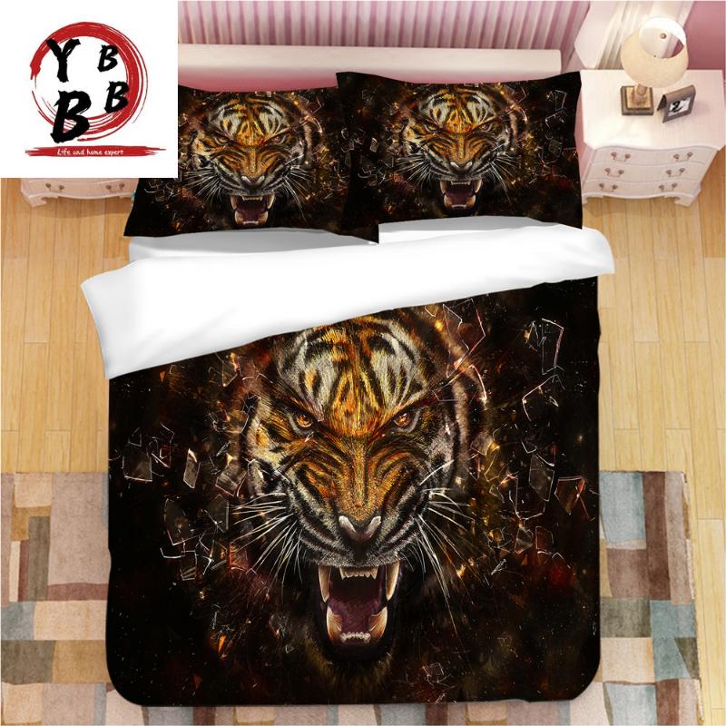 Bedding Sets 3D Tiger Duvet Cover White Luxury Animal Quilt Single Double Full Queen King High Quality Bedclothes, Style 4
Bedding Sets 3D Tiger Duvet Cover White Luxury Animal Quilt Single Double Full Queen King High Quality Bedclothes, Style 4