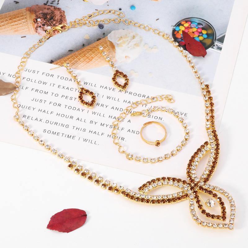 Earrings & Necklace Diamond Set And Piece 4 Atmosphere Bridal Fashion Necklaces Pendants, Silver
Earrings & Necklace Diamond Set And Piece 4 Atmosphere Bridal Fashion Necklaces Pendants, Silver