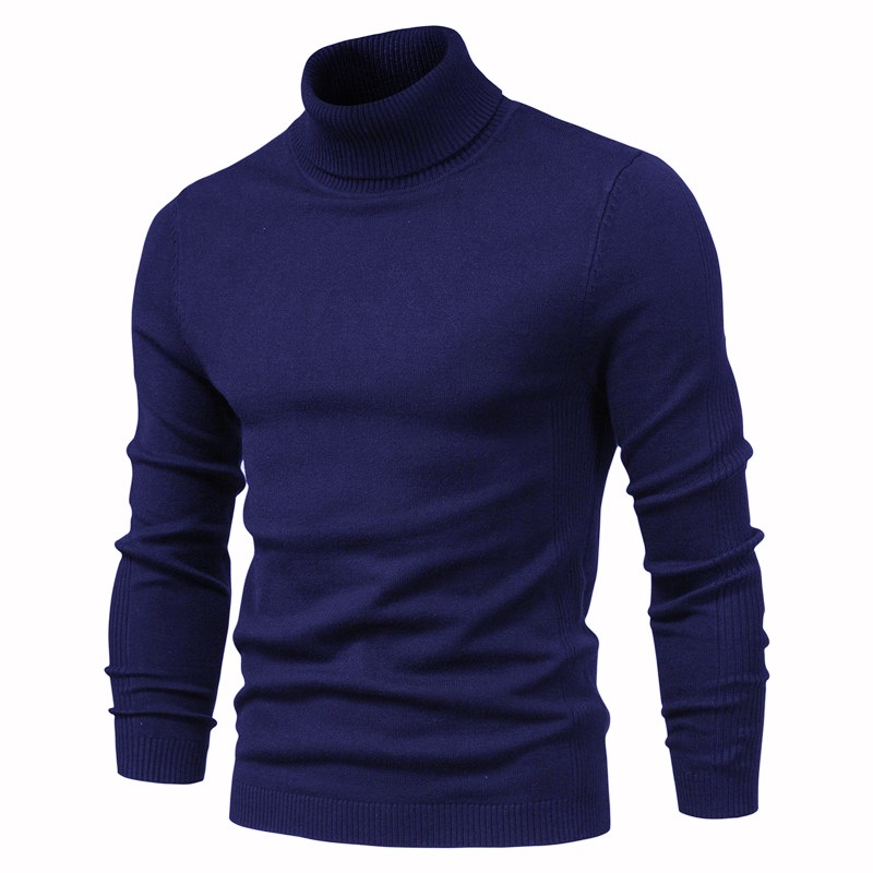 New Mens Solid Color Pullover Sweater Autumn Winter Turtleneck Mens Clothing Casual Sweater blue bacl grey navy red, Denim blue
New Mens Solid Color Pullover Sweater Autumn Winter Turtleneck Mens Clothing Casual Sweater blue bacl grey navy red, Denim blue
