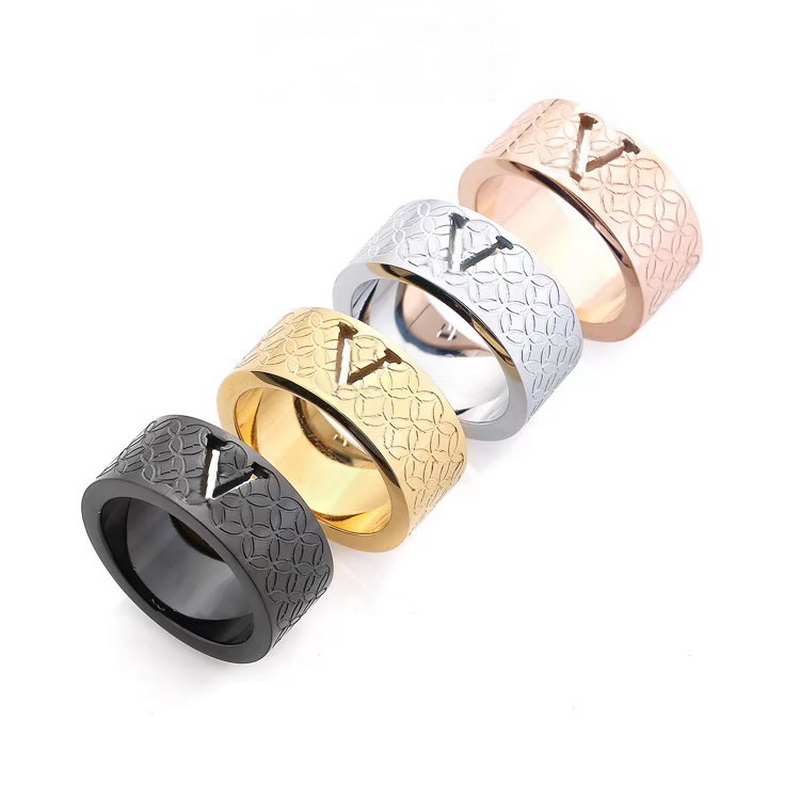 Europe America Fashion Style Men Lady Women Titanium steel Hollow Out V Initials Engraved Pattern Lovers Wide Rings 4 Color Size US6-US11
Europe America Fashion Style Men Lady Women Titanium steel Hollow Out V Initials Engraved Pattern Lovers Wide Rings 4 Color Size US6-US11