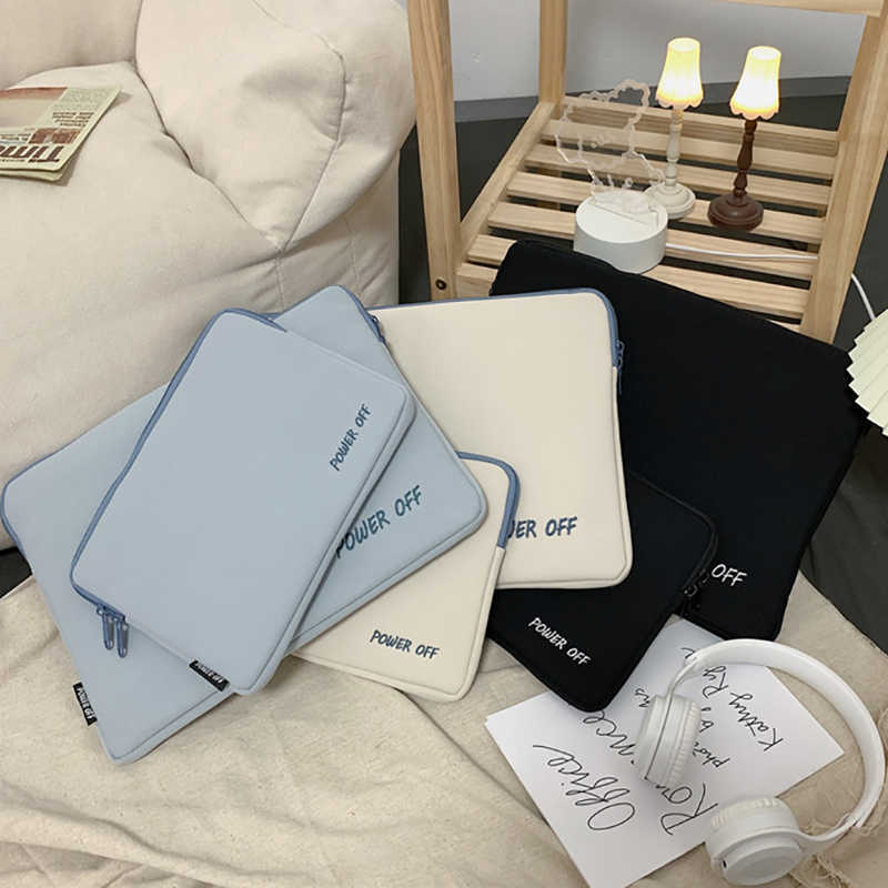 Casual Laptop Bag Sleeve Case for Women Men Solid Color Notebook Tablet Case Laptop Case for MacBook Air Pro Dell 211018
Casual Laptop Bag Sleeve Case for Women Men Solid Color Notebook Tablet Case Laptop Case for MacBook Air Pro Dell 211018