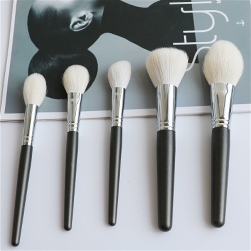 High End TF 14Pcs Makeup Brushes Set Professional Natural Goat Hair Acrylic Handle Face Blender Make Up Brush with Box