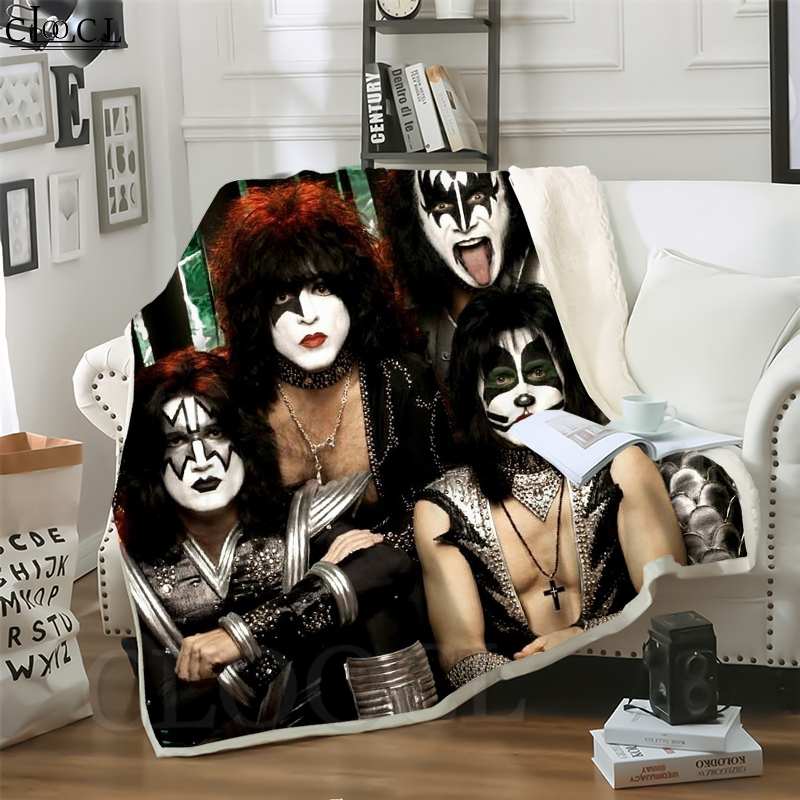 CLOOCL Glam Metal Kiss Band 3D Print Casual Style Air Conditioning Blanket Teens Bedding Throw Blankets Plush Quilt
CLOOCL Glam Metal Kiss Band 3D Print Casual Style Air Conditioning Blanket Teens Bedding Throw Blankets Plush Quilt