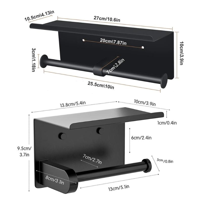 Toilet Paper Holders Self Adhesive Tissue Holder 2 Pcs Towel Robe Hooks Stainless Steel Rustproof 4 Types
Toilet Paper Holders Self Adhesive Tissue Holder 2 Pcs Towel Robe Hooks Stainless Steel Rustproof 4 Types