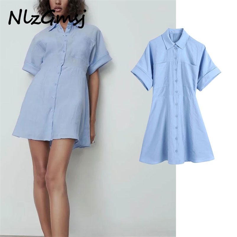 Mini Shirt Dres Summer Fashion Button Up Short Sleeve Dresses Ladies Casual 04 210628, As picture
Mini Shirt Dres Summer Fashion Button Up Short Sleeve Dresses Ladies Casual 04 210628, As picture