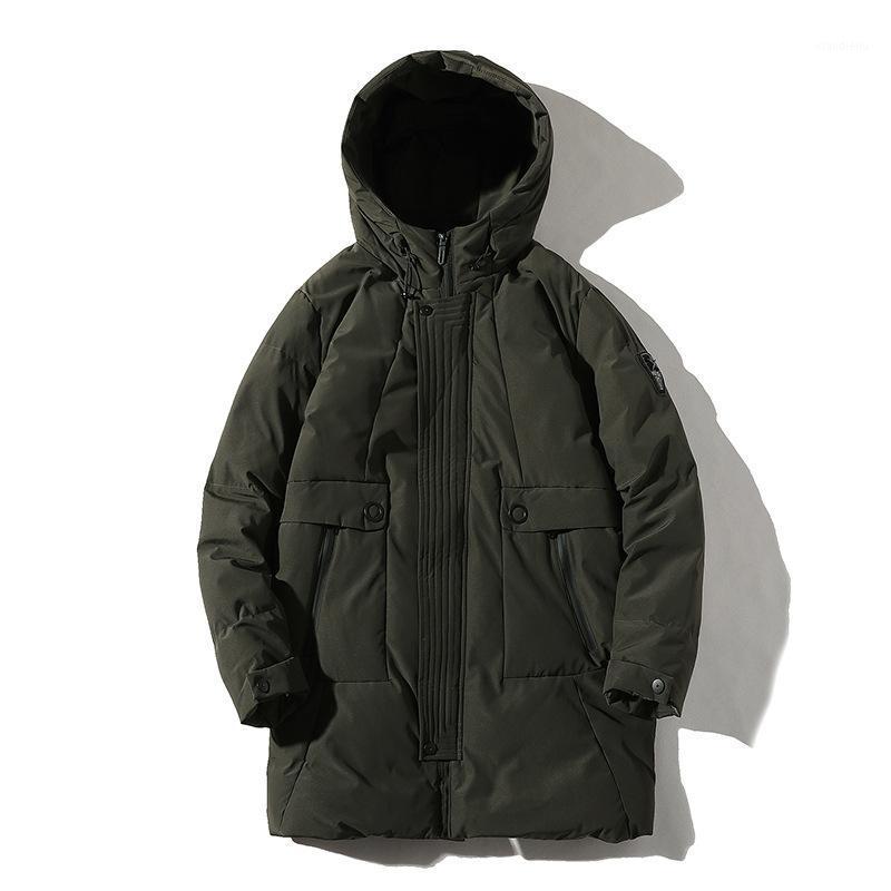 Men's Down & Parkas Top Quality Winter Outwear Coats Male Hooded Casual Thicken Jacket Coat Fashion Long Section Warm, Black
Men's Down & Parkas Top Quality Winter Outwear Coats Male Hooded Casual Thicken Jacket Coat Fashion Long Section Warm, Black