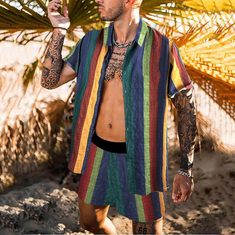 2021 Men' summer short sets fashion digital printing shirt beach pants two-piece suit Man swimming clothingsSY0028
2021 Men' summer short sets fashion digital printing shirt beach pants two-piece suit Man swimming clothingsSY0028