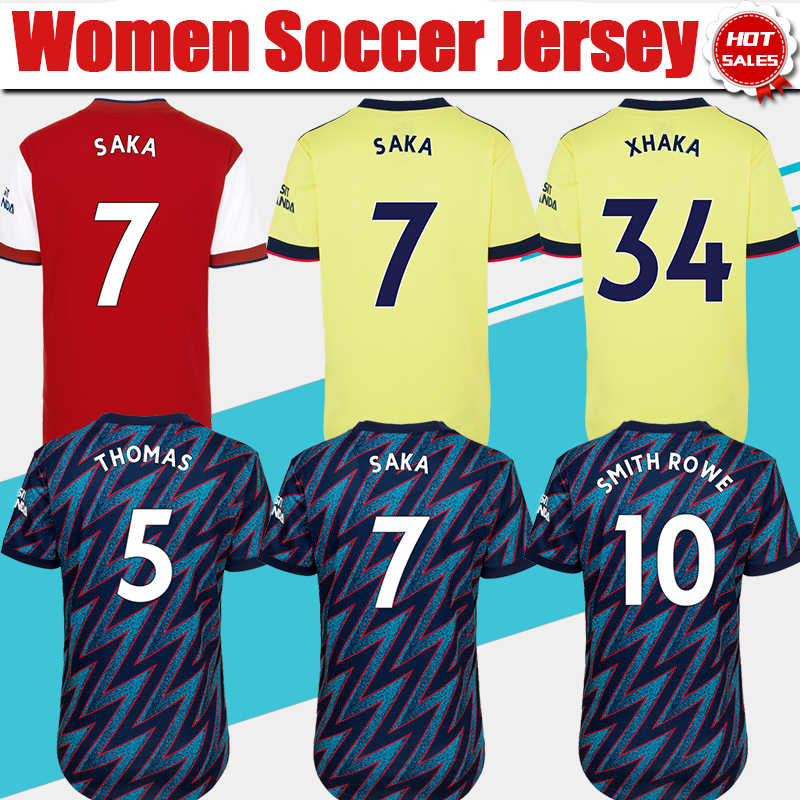 Women Gunner home red soccer jersey 21/22 SAKA PEPE NICOLAS Girl Gunners Away Yellow Soccer Shirt 2021/2022 GUENDOUZI SOKRATIS lady 3rd Blue, Black;yellow
Women Gunner home red soccer jersey 21/22 SAKA PEPE NICOLAS Girl Gunners Away Yellow Soccer Shirt 2021/2022 GUENDOUZI SOKRATIS lady 3rd Blue, Black;yellow