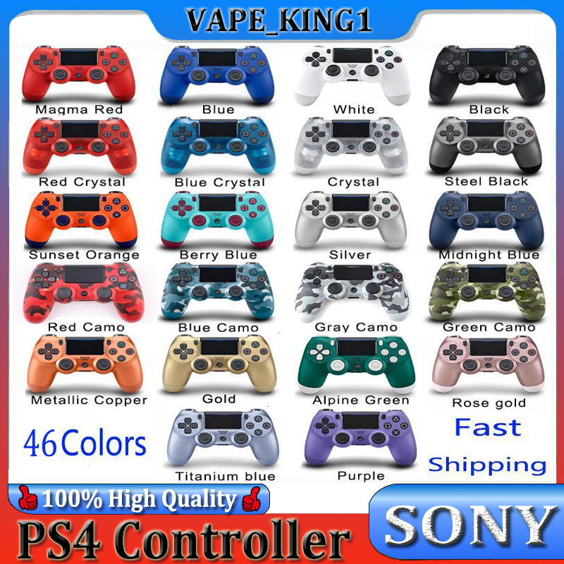 46 Colors In Stock Wireless Bluetooth Controller for PS4 Vibration Joystick Gamepad Game Controller for Ps4 Play Station With Retail Box
46 Colors In Stock Wireless Bluetooth Controller for PS4 Vibration Joystick Gamepad Game Controller for Ps4 Play Station With Retail Box
