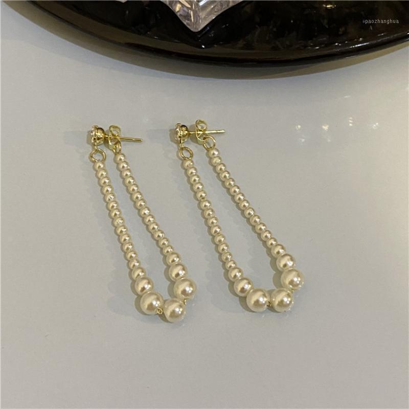 Stud Pearl Earrings Hanging Oval Gentle Niche All-Match French Design Women Banquet Jewelry 2022 Winter, Golden;silver
Stud Pearl Earrings Hanging Oval Gentle Niche All-Match French Design Women Banquet Jewelry 2022 Winter, Golden;silver