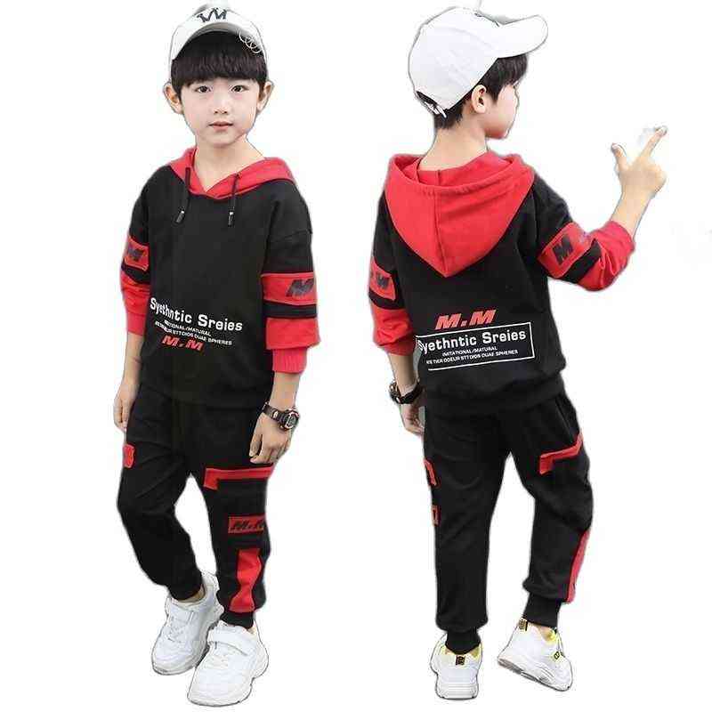 Baby boys Clothes Sets Children's Boys Suits Spring and Autumn kids Big Sports Suit Toddler Boy 211104