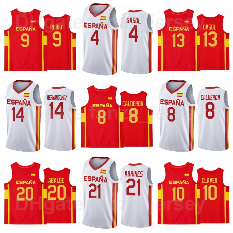 Screen Print 2021 Tokyo Olympics Basketball Spain 4 Pau Gasol Jersey Red 21 Alex Abrines 20 Alberto Abalde 12 Carlos Alocen 41 Juancho Hernangomez 5 Rudy Fernandez, With olympics patch
Screen Print 2021 Tokyo Olympics Basketball Spain 4 Pau Gasol Jersey Red 21 Alex Abrines 20 Alberto Abalde 12 Carlos Alocen 41 Juancho Hernangomez 5 Rudy Fernandez, With olympics patch