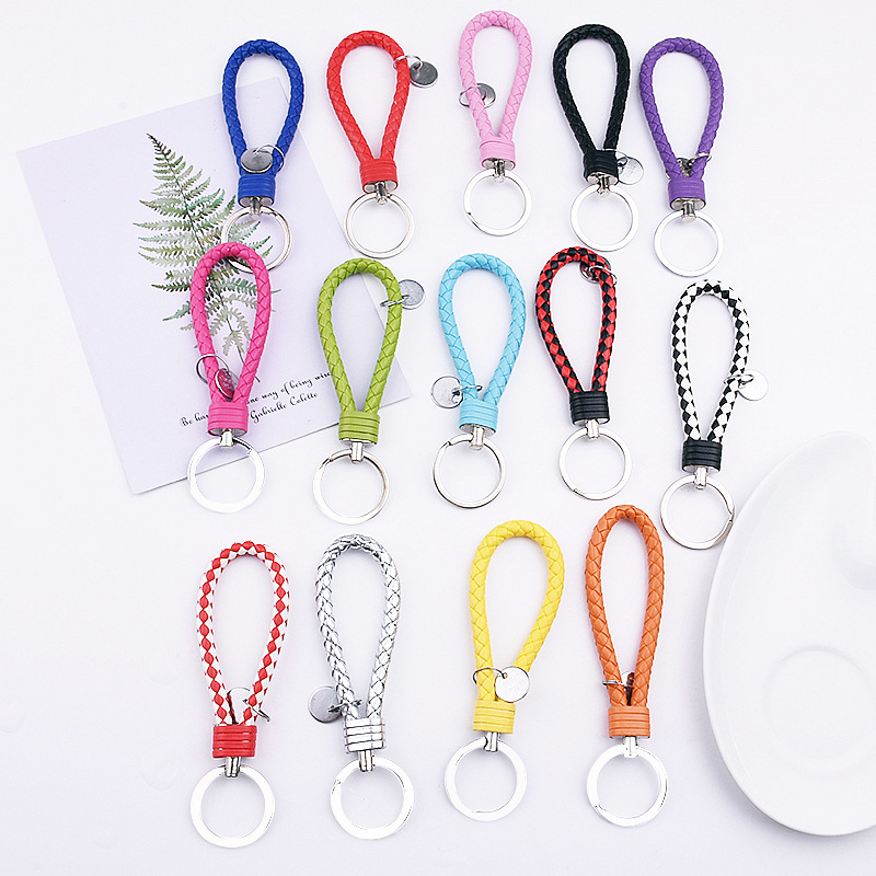 10Pieces/Lot 2021 New Fashion handmade metal leather rope keychain Car key ring key chain bag pendant accessories cs
10Pieces/Lot 2021 New Fashion handmade metal leather rope keychain Car key ring key chain bag pendant accessories cs