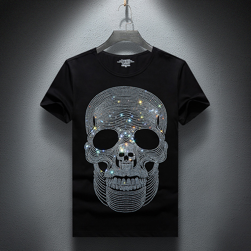 2021 New Casual T-shirt Men Summer Short Sleeve Fashion Streetwear O-neck Slim Cotton Tshirts Rhinestone Plus Size S-7xl Tops Male T33k, Black
2021 New Casual T-shirt Men Summer Short Sleeve Fashion Streetwear O-neck Slim Cotton Tshirts Rhinestone Plus Size S-7xl Tops Male T33k, Black