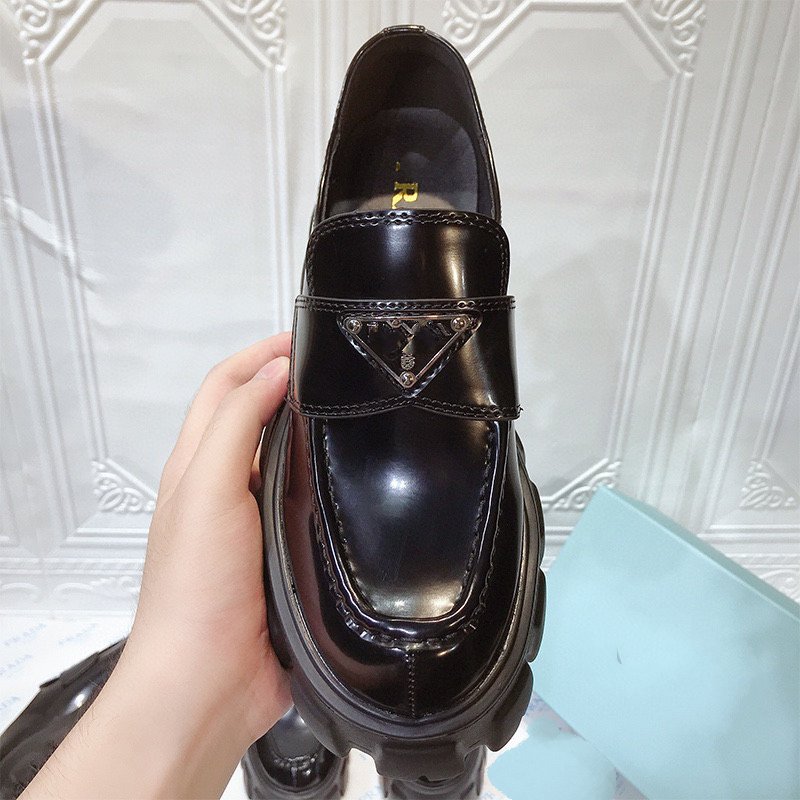 Classic Women's Monolith brushed leather loafers Dress shoes Platform Shoes Chunky heel, Black
Classic Women's Monolith brushed leather loafers Dress shoes Platform Shoes Chunky heel, Black