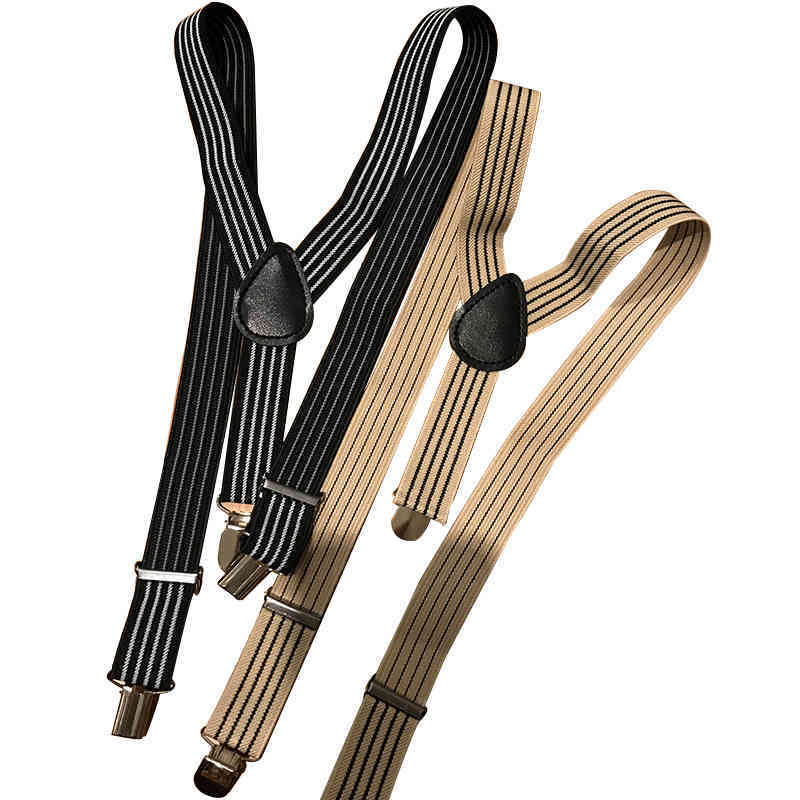 Boys And Girls Retro Striped Universal Strap Childrens Three Clips Two Straps Suspenders
Boys And Girls Retro Striped Universal Strap Childrens Three Clips Two Straps Suspenders