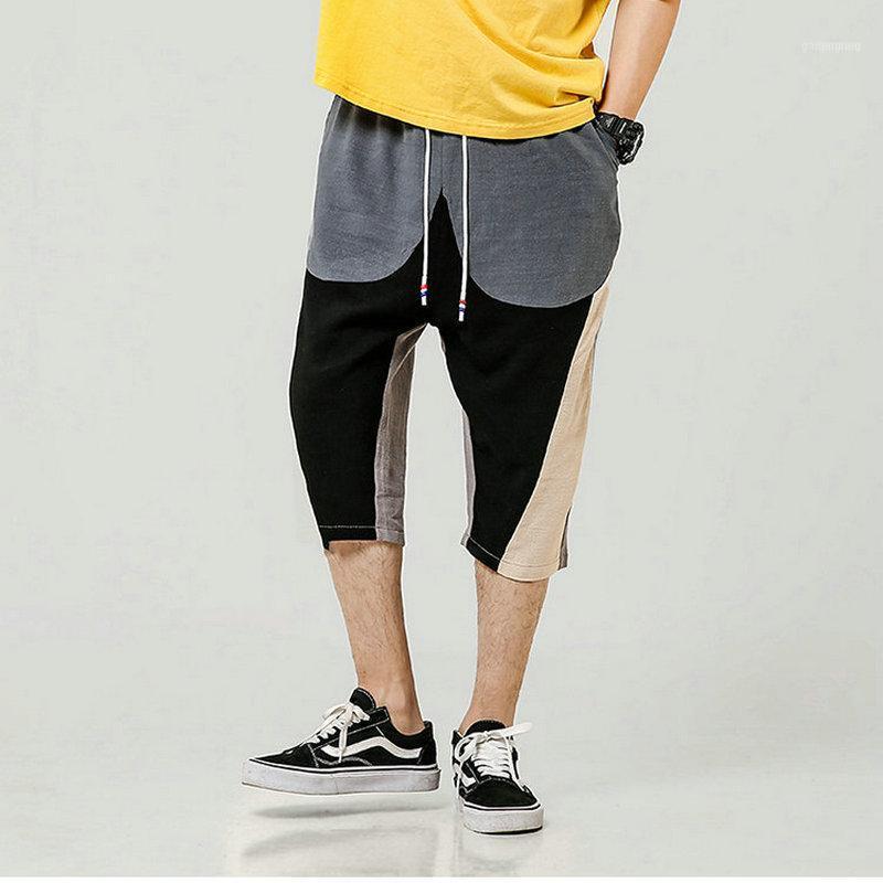 Men Hip Hop Patchwork Joggers Pants 2021 Summer Mens Linen Calf-Length Sweatpants Male Fashion Loose Harem Plus Size1, Wine red
Men Hip Hop Patchwork Joggers Pants 2021 Summer Mens Linen Calf-Length Sweatpants Male Fashion Loose Harem Plus Size1, Wine red