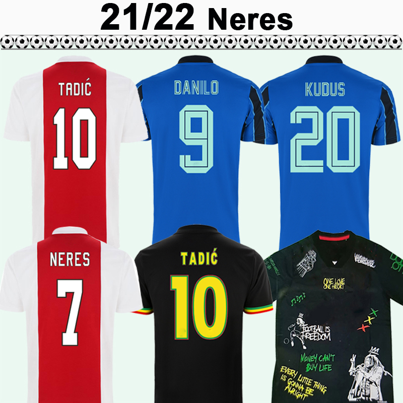 21 22 NERES TADIC Mens Soccer Jerseys KLAASSEN ALVAREZ Home Away 3rd DANILO ANTONY KUDUS TAGLIAFICO Football Shirt Short Sleeve, Black;yellow
21 22 NERES TADIC Mens Soccer Jerseys KLAASSEN ALVAREZ Home Away 3rd DANILO ANTONY KUDUS TAGLIAFICO Football Shirt Short Sleeve, Black;yellow
