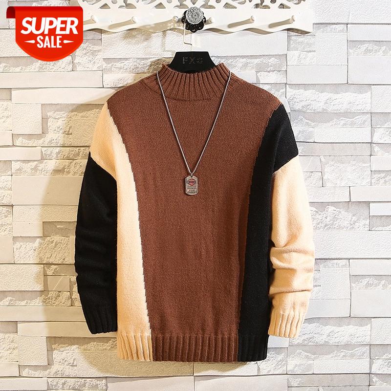 2021 New Knit Sweaters Korea Men'S Pathckwork Long Sleeves Autumn Spring Pullover Knitted O-Neck Plus OverSize 5XL 6XL 7XL #jC4I, White;black
2021 New Knit Sweaters Korea Men'S Pathckwork Long Sleeves Autumn Spring Pullover Knitted O-Neck Plus OverSize 5XL 6XL 7XL #jC4I, White;black