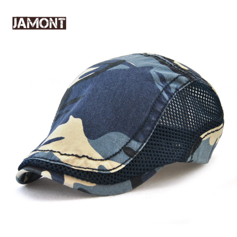 JAMONT Summer Military Camouflage Beret Hat for Men Women 2018 HOT Army Gorras Planas Visors Flat Cap Casquette Boina Homme Hats, Blue;gray
JAMONT Summer Military Camouflage Beret Hat for Men Women 2018 HOT Army Gorras Planas Visors Flat Cap Casquette Boina Homme Hats, Blue;gray