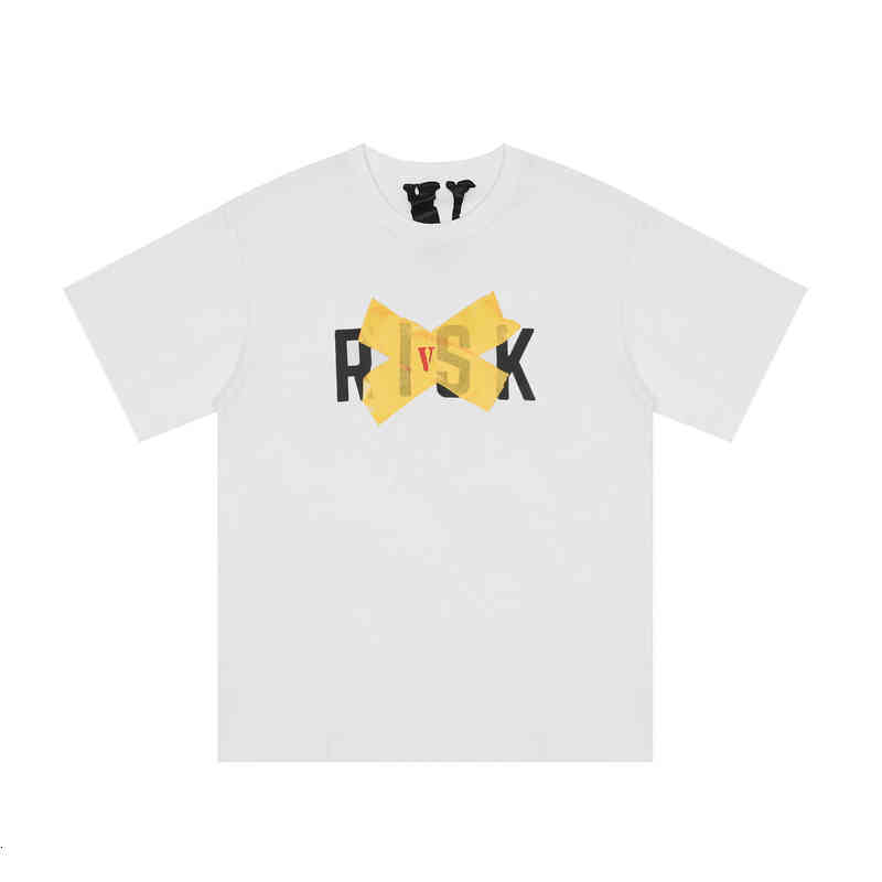 and Spring Summer Fashion Brand Letter Contrast Printing Loose Couple Short Sleeve T-shirt