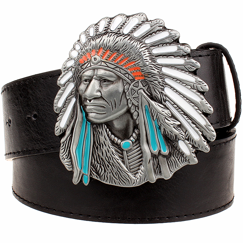 2021 New Indian Chief Men's Big Buckle Decorative Hip-hop Bulk Western Cowboy Style Belt Leather Vpyd, Black
2021 New Indian Chief Men's Big Buckle Decorative Hip-hop Bulk Western Cowboy Style Belt Leather Vpyd, Black
