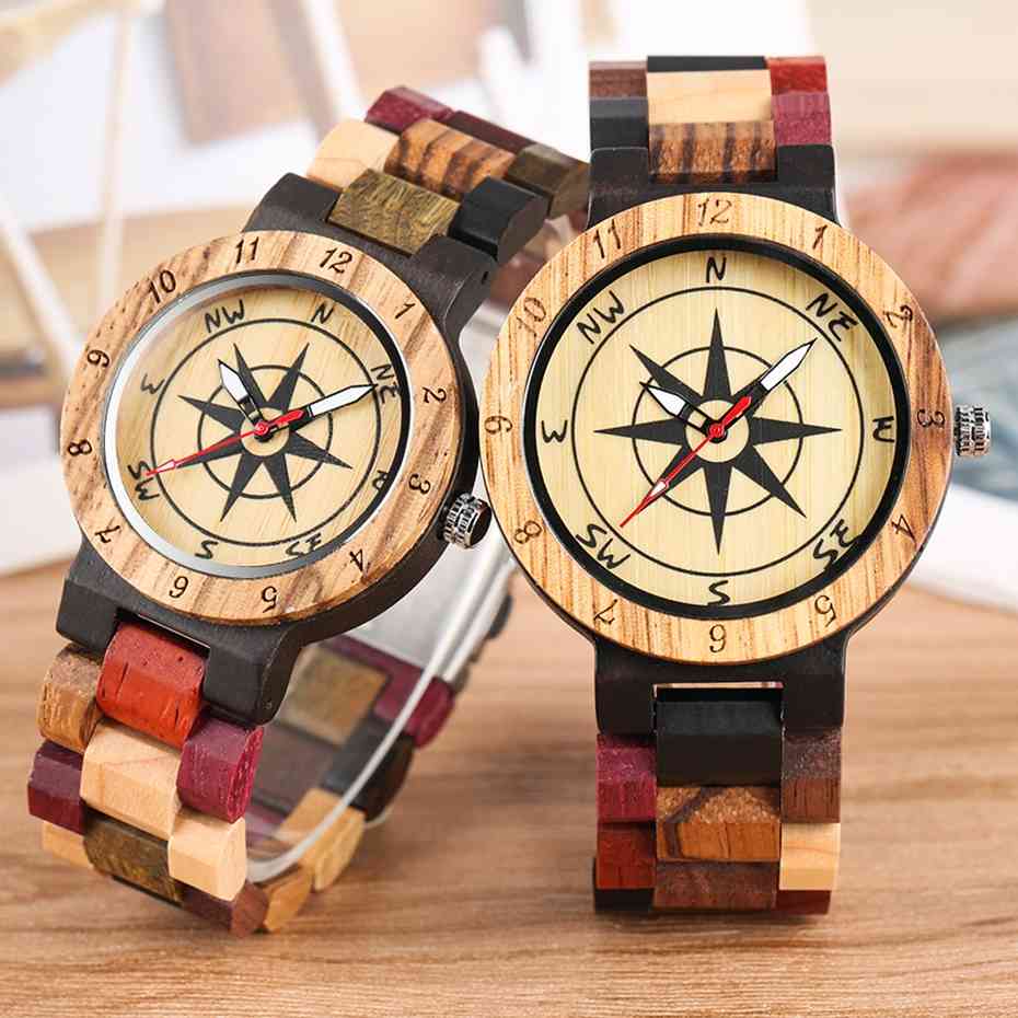Wooden watches, men and women with royal compass dial, various colors of wooden quartz bracelets, luxury souvenir gifts J0528, For men
Wooden watches, men and women with royal compass dial, various colors of wooden quartz bracelets, luxury souvenir gifts J0528, For men
