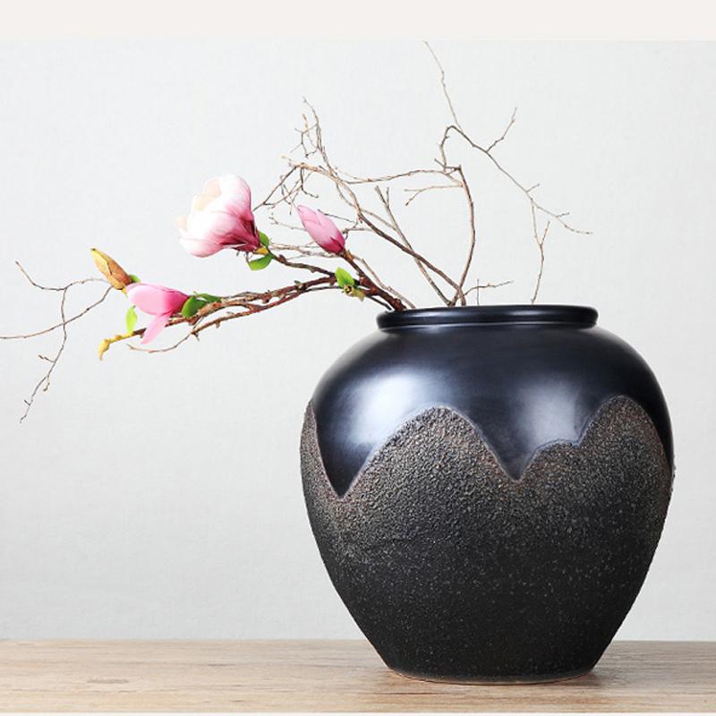 Decorative Objects & Figurines YILUNXI Pottery Ornaments Retro Old Landscape Garden Floor Vase Home Soft Decorations
Decorative Objects & Figurines YILUNXI Pottery Ornaments Retro Old Landscape Garden Floor Vase Home Soft Decorations