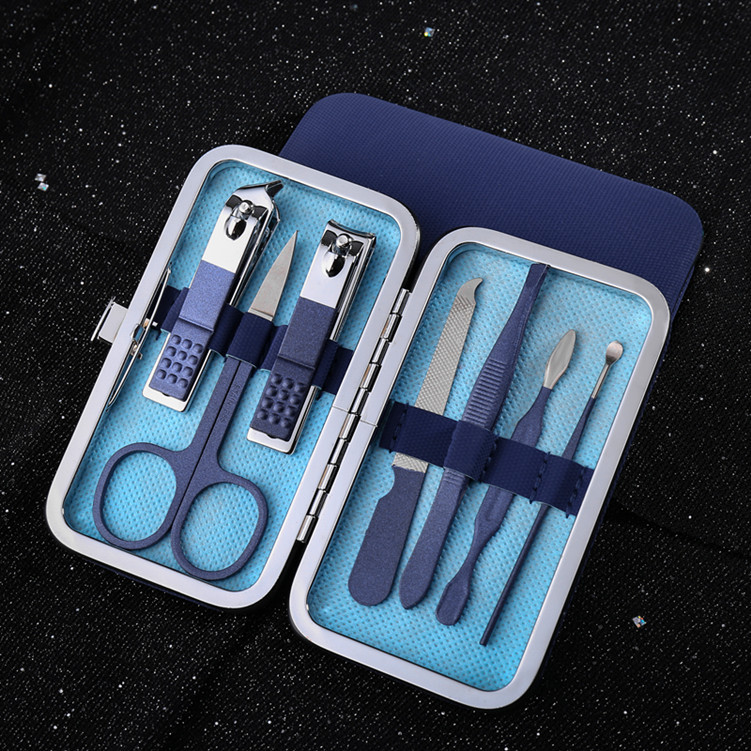 2021 Professional 18/12/10/7Pcs Stainless Steel Nail Clippers Set Matte Texture Beauty Pedicure Knife Finger Manicure Tool For Men&Women With Blue Leather Travel Case
2021 Professional 18/12/10/7Pcs Stainless Steel Nail Clippers Set Matte Texture Beauty Pedicure Knife Finger Manicure Tool For Men&Women With Blue Leather Travel Case