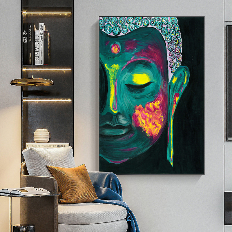 Buddha Paintings Wall Art Pictures For Living Room Canvas Painting Home Decor Abstract Posters And Prints NO FRAME