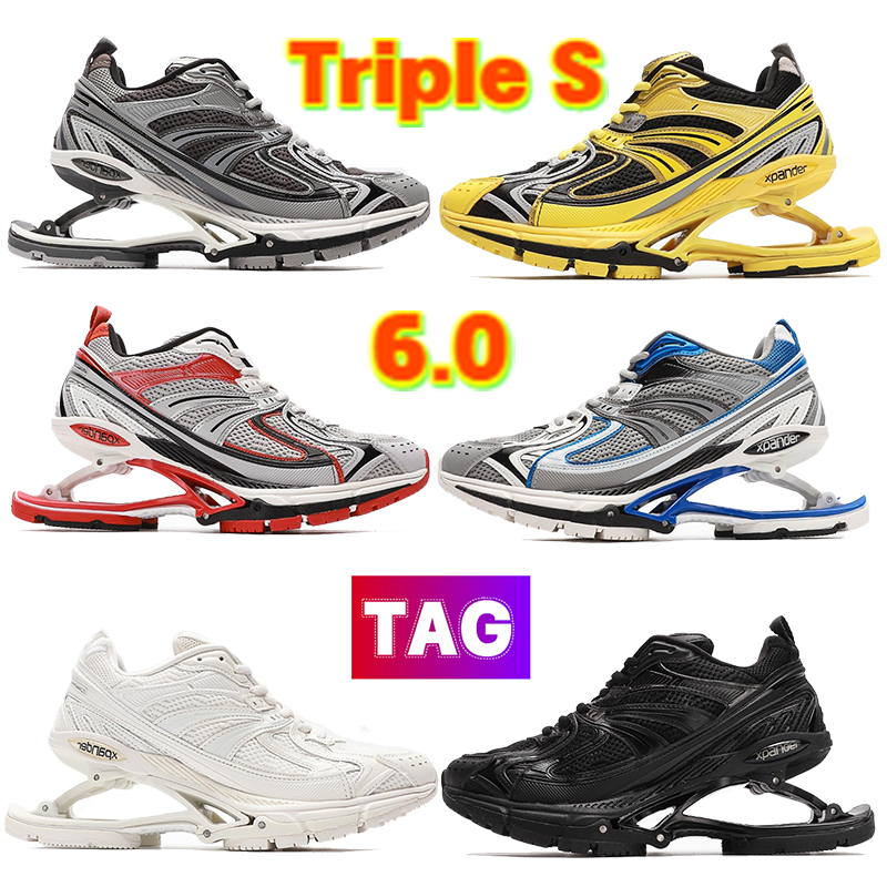 Fashion Triple S 6.0 X-Pander Casual Shoes Yellow Trainer White Silver Blue Men Designer Sneaker Grey Pink Sneakers Triple Black Red Women Trainers, #9- bubble wrap packaging
Fashion Triple S 6.0 X-Pander Casual Shoes Yellow Trainer White Silver Blue Men Designer Sneaker Grey Pink Sneakers Triple Black Red Women Trainers, #9- bubble wrap packaging