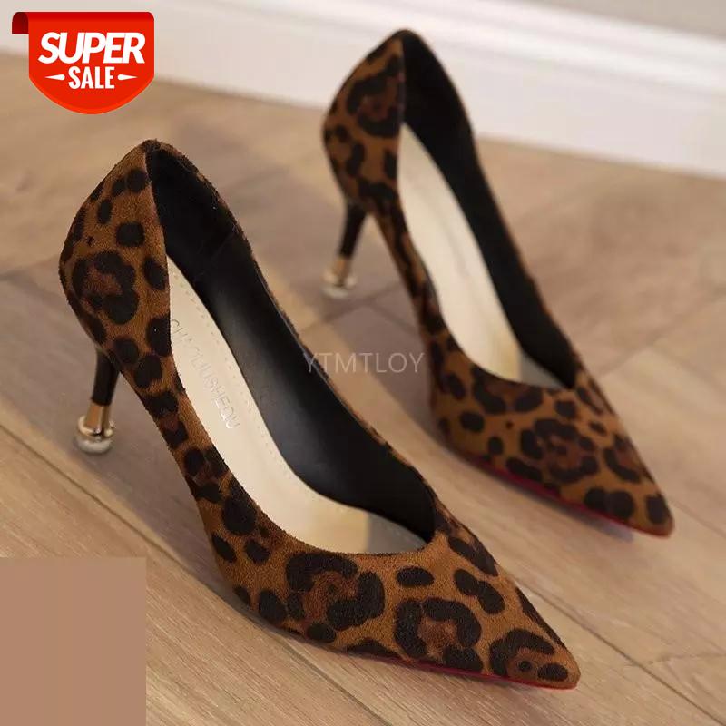 Fashion Pointed Toe Ladies High Heel Women's Pumps Suede Leopard Shoes Female Party Slip-On Zapatos Rojos Mujer #go1g
Fashion Pointed Toe Ladies High Heel Women's Pumps Suede Leopard Shoes Female Party Slip-On Zapatos Rojos Mujer #go1g