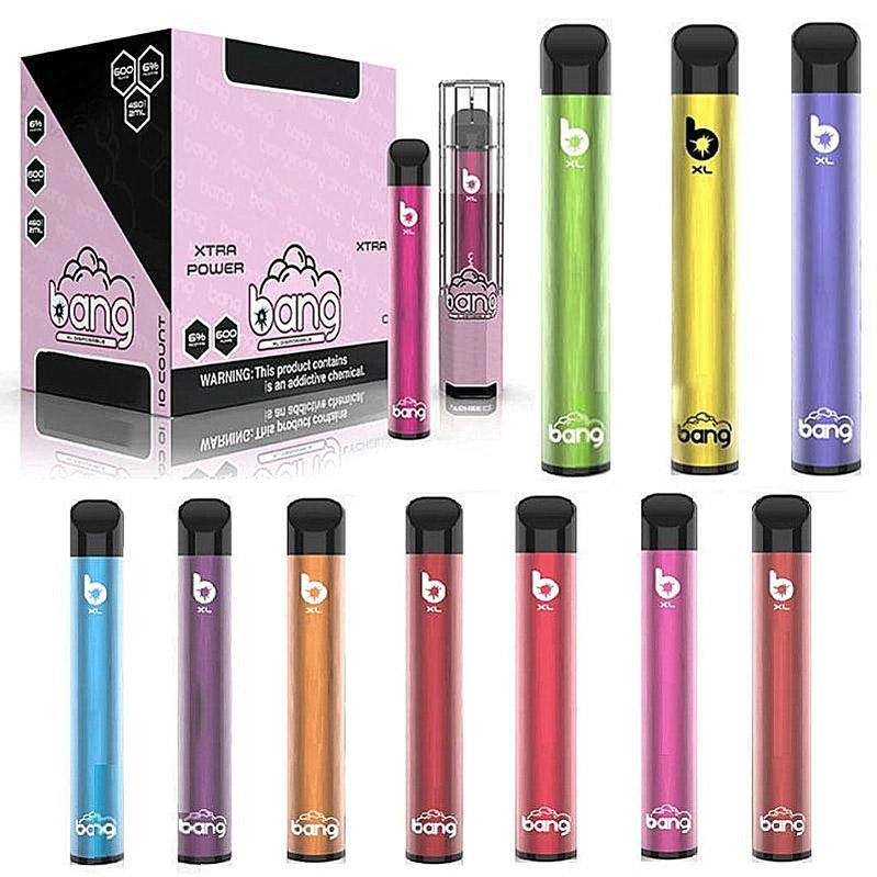 Bang XL Xtra 600Puffs Disposable Vape Pen Pre-filled 2ml Cartridge Pods 450mAh Battery Vaporizers Posh PLUS Bar Flow DHL
Bang XL Xtra 600Puffs Disposable Vape Pen Pre-filled 2ml Cartridge Pods 450mAh Battery Vaporizers Posh PLUS Bar Flow DHL