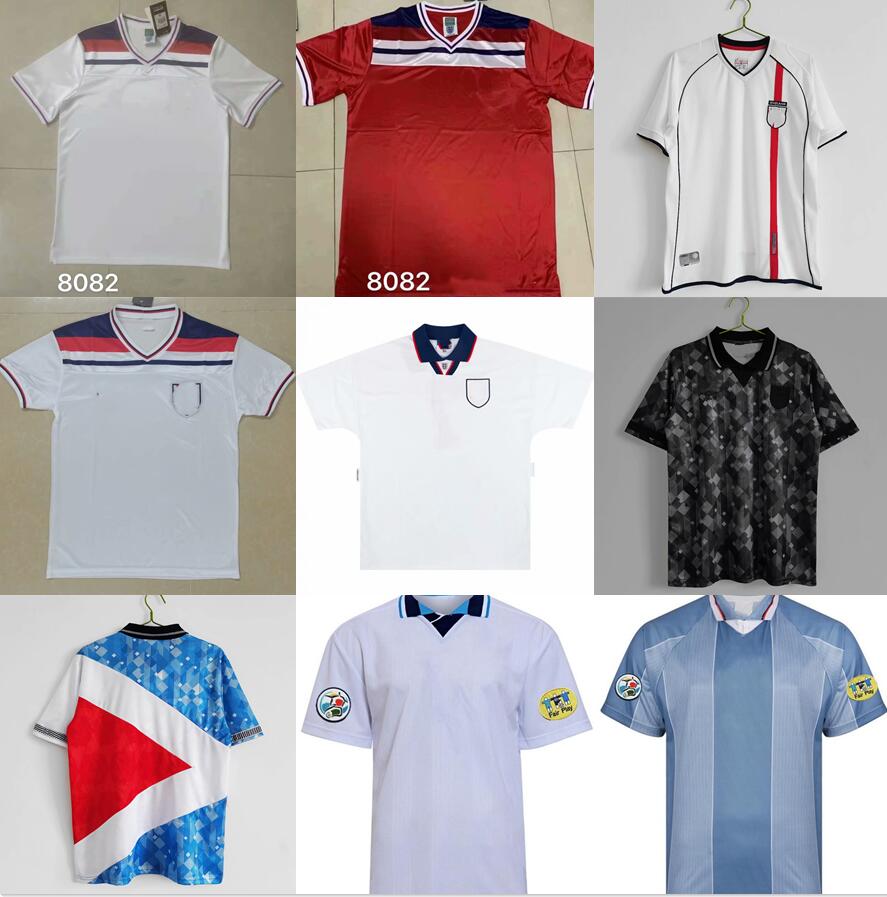 Retro jersey blue 1990 1994 1998 2002 World cup soccer jerseys home and away kits BECKHAM GASCOIGNE OWEN GERRARD classic football shirt, Black
Retro jersey blue 1990 1994 1998 2002 World cup soccer jerseys home and away kits BECKHAM GASCOIGNE OWEN GERRARD classic football shirt, Black