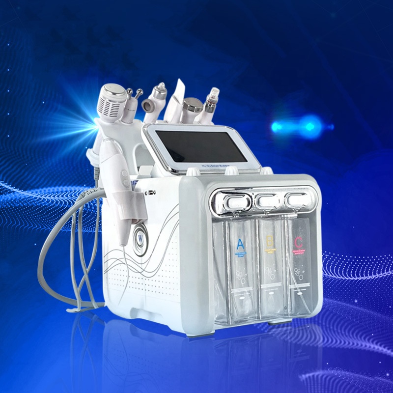 Top Quality Multifunctional 6 in 1 facial hydro solution oxygen Edged Systems Hydro Facialed hydra skin machine