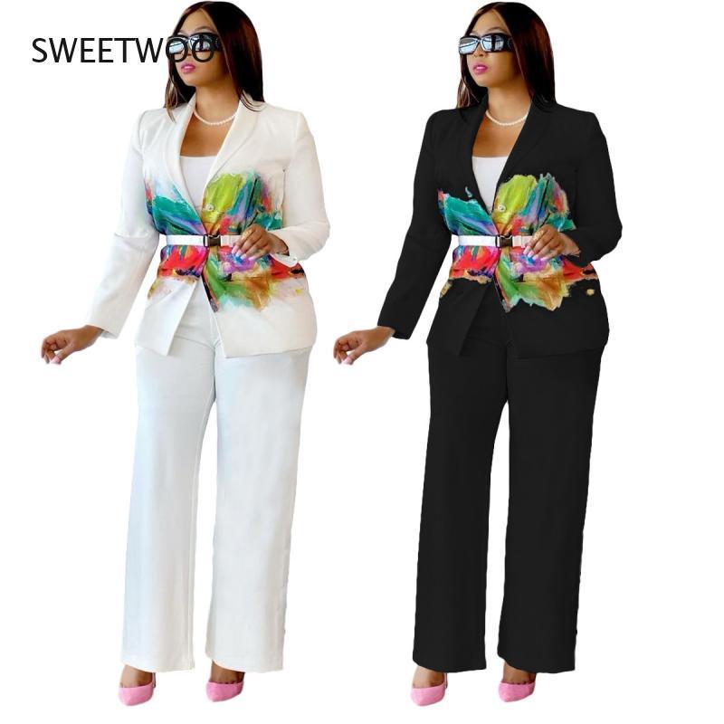 Women's Two Piece Pants Autumn And Winter Casual Fashion Suit Loose Straight Leg Printed Small Two-Piece, White
Women's Two Piece Pants Autumn And Winter Casual Fashion Suit Loose Straight Leg Printed Small Two-Piece, White