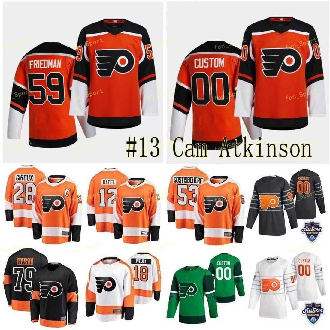 Custom Philadelphia Flyers 13 Cam Atkinson 31 Martin Jones Bunnaman Connor 82 Couturier Sean 14 Elliott Brian 37 Men Women Youth Stitched
Custom Philadelphia Flyers 13 Cam Atkinson 31 Martin Jones Bunnaman Connor 82 Couturier Sean 14 Elliott Brian 37 Men Women Youth Stitched