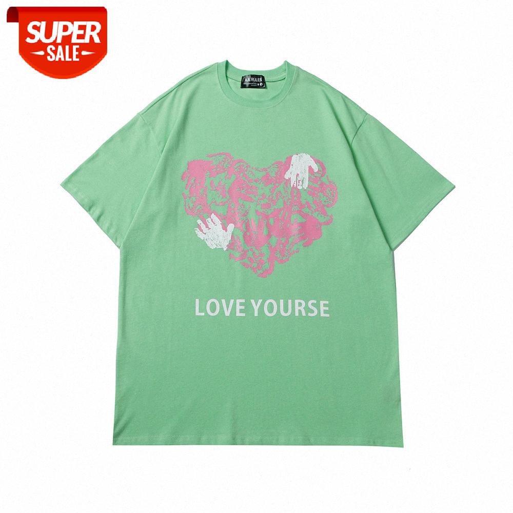 Love print short-sleeved T-shirt men's bf lazy half-sleeved street flow loose round neck five-point sleeves #pN9w, White;black
Love print short-sleeved T-shirt men's bf lazy half-sleeved street flow loose round neck five-point sleeves #pN9w, White;black