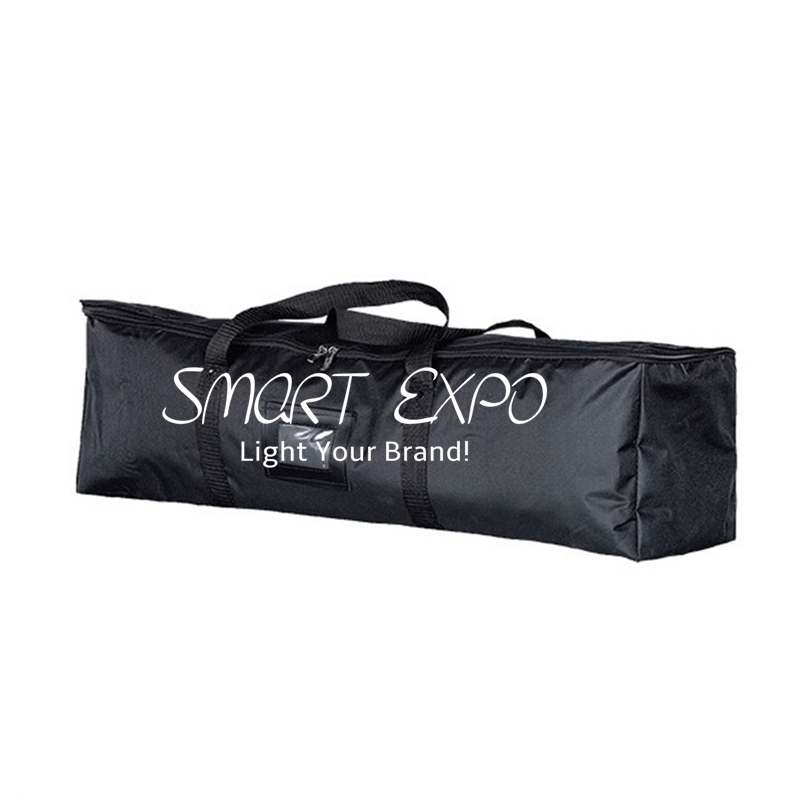 Large EZ Round Arch Entrance Advertising Display with Tension Fabric Graphic and Portable Carry Bag