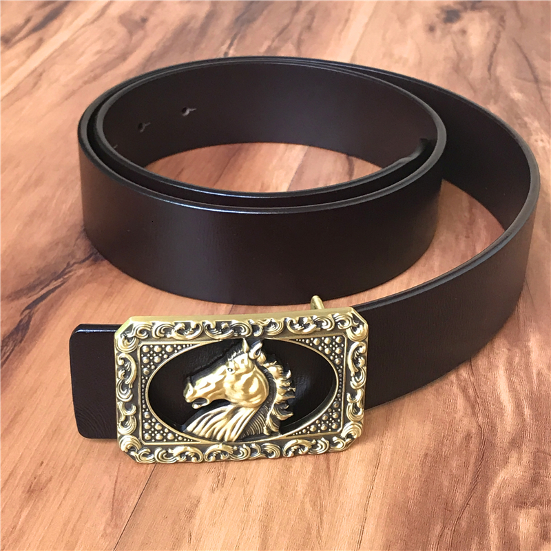 2021 New Luxury Horse Buckle Leather Vintage Men Jeans Waist Belt Ceinture Homme Male Wide Cinturon Riem Mbt0535 71kk, Black
2021 New Luxury Horse Buckle Leather Vintage Men Jeans Waist Belt Ceinture Homme Male Wide Cinturon Riem Mbt0535 71kk, Black