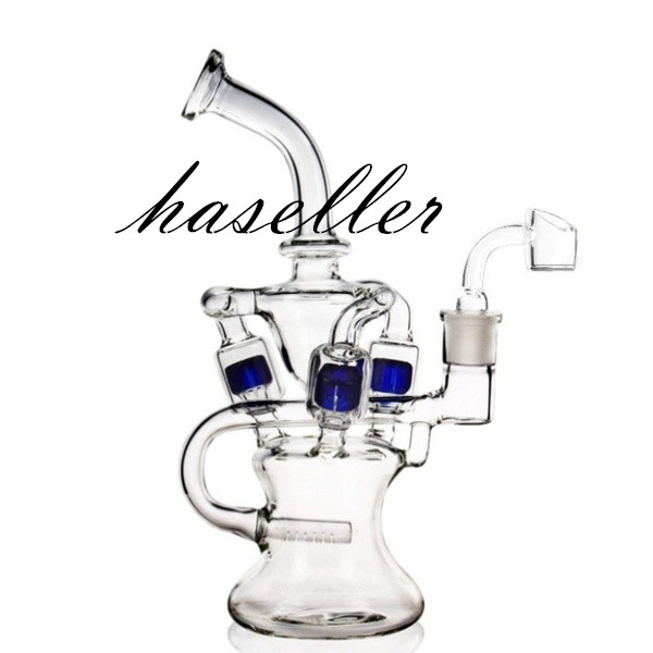 Green Blue Recycler Glass Bong Thick Glass Water Bong Smoking Water Pipe Colorful Heady Dab Rigs Shihsa Hookahs With 14mm Joint 9.4''
Green Blue Recycler Glass Bong Thick Glass Water Bong Smoking Water Pipe Colorful Heady Dab Rigs Shihsa Hookahs With 14mm Joint 9.4''