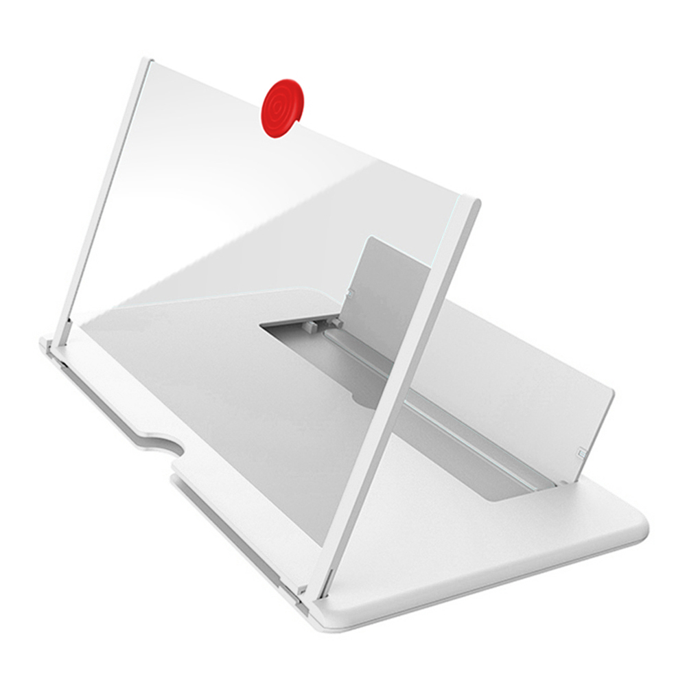 12 inch 3D Mobile Phone Screen Magnifier Holders HD Video Amplifier with Foldable Magnifying Glass Smart Stand Bracket2796734