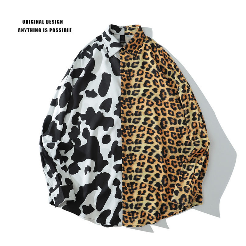 2021 Koszula Leopard Patchwork Vintage Autumn Men Women Hawaiian Long Sleeve Shirt Mens Printed Oversized Beach Shirts Man Bbox, Multi
2021 Koszula Leopard Patchwork Vintage Autumn Men Women Hawaiian Long Sleeve Shirt Mens Printed Oversized Beach Shirts Man Bbox, Multi