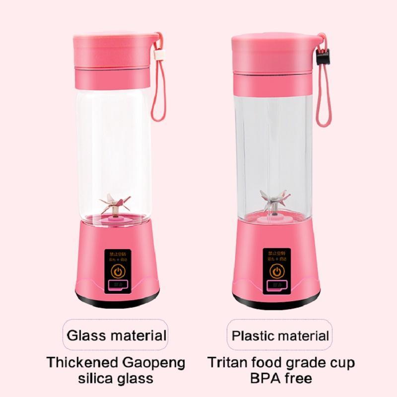 Juicers 380ml Juicer Home Travel Electric USB Blender Mixer Mini Orange Cup Portable Lemon Squeezer Rechargeable Smoothie Maker
Juicers 380ml Juicer Home Travel Electric USB Blender Mixer Mini Orange Cup Portable Lemon Squeezer Rechargeable Smoothie Maker