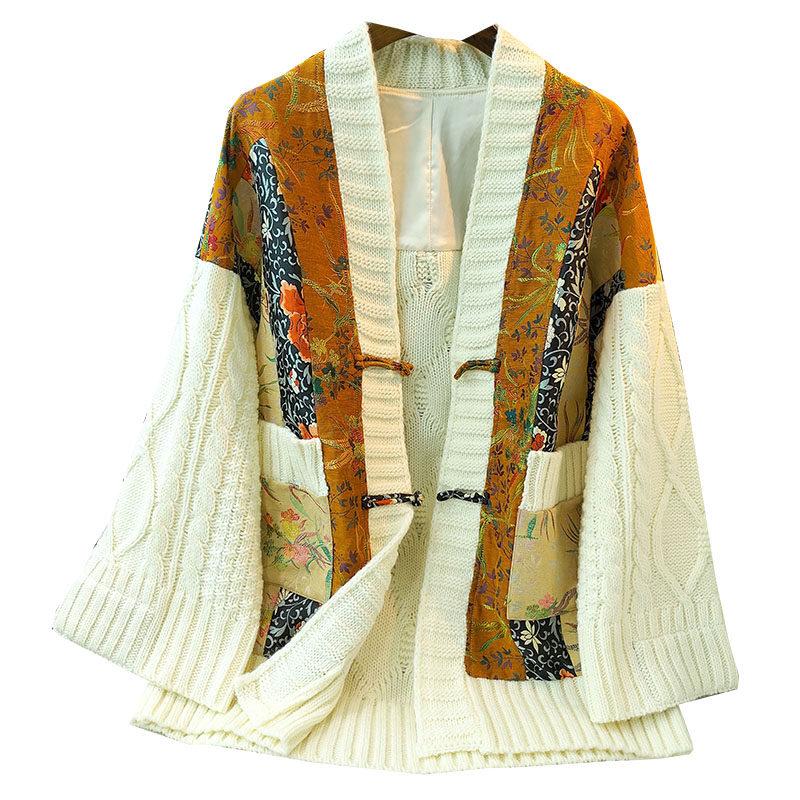 Women's Vests Winter Luxury Clothing Jacquard Stitching Wool Knit Cardigan V-Neck Single-Breasted Fashion Embroidered Lady Jacket M, Black;white
Women's Vests Winter Luxury Clothing Jacquard Stitching Wool Knit Cardigan V-Neck Single-Breasted Fashion Embroidered Lady Jacket M, Black;white