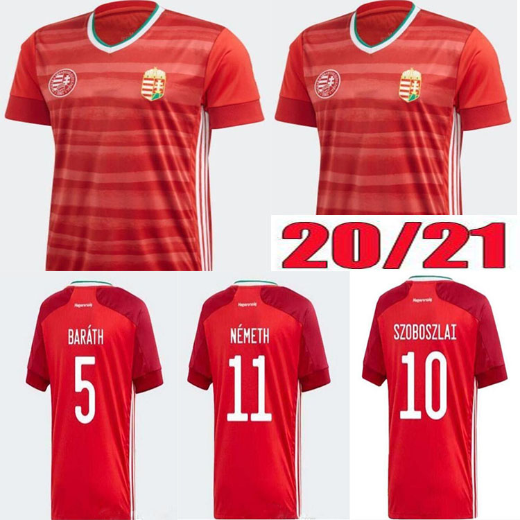 2021 2022Hungary soccer jersey home red 20 21 national team Dominik Szoboszlai Willi Orban Tamás Kádár football uniform shirts, Black;yellow
2021 2022Hungary soccer jersey home red 20 21 national team Dominik Szoboszlai Willi Orban Tamás Kádár football uniform shirts, Black;yellow